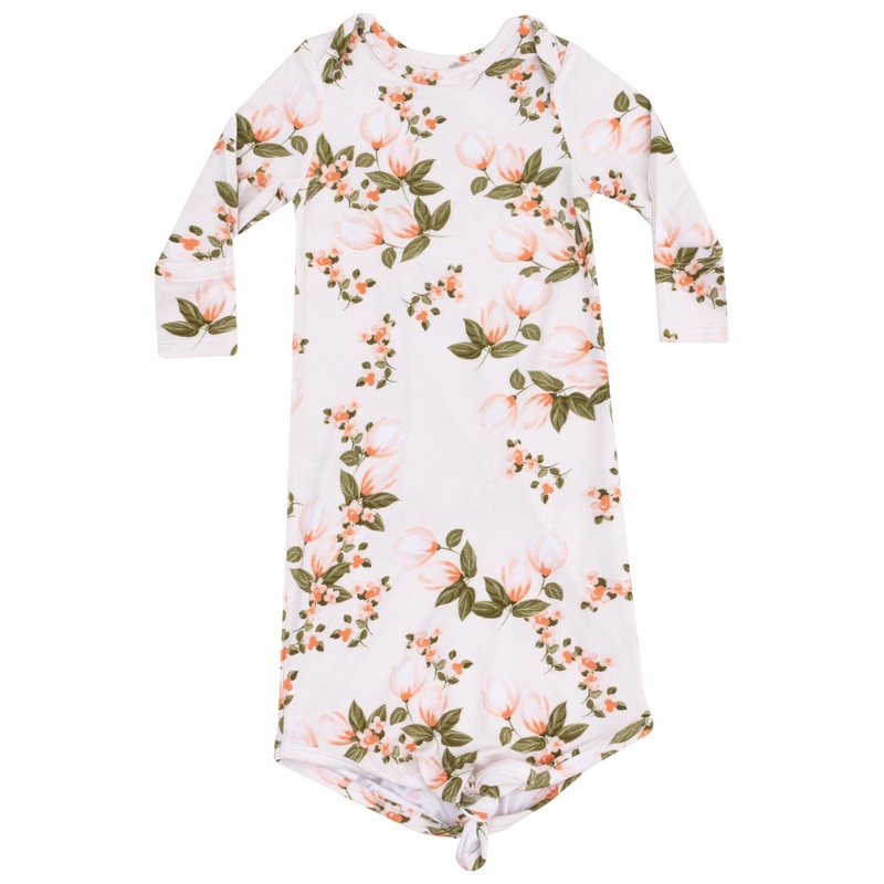 Knotted Gown – Floating Magnolia