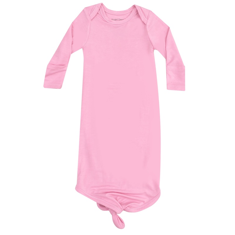 Knotted Gown – Solid Begonia Pink