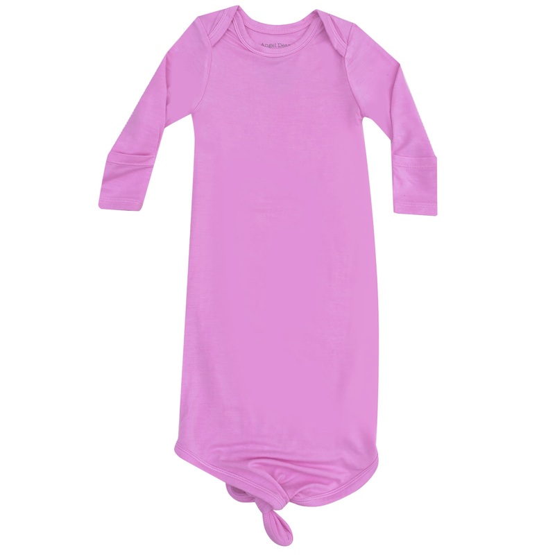 Knotted Gown – Solid Cyclamen