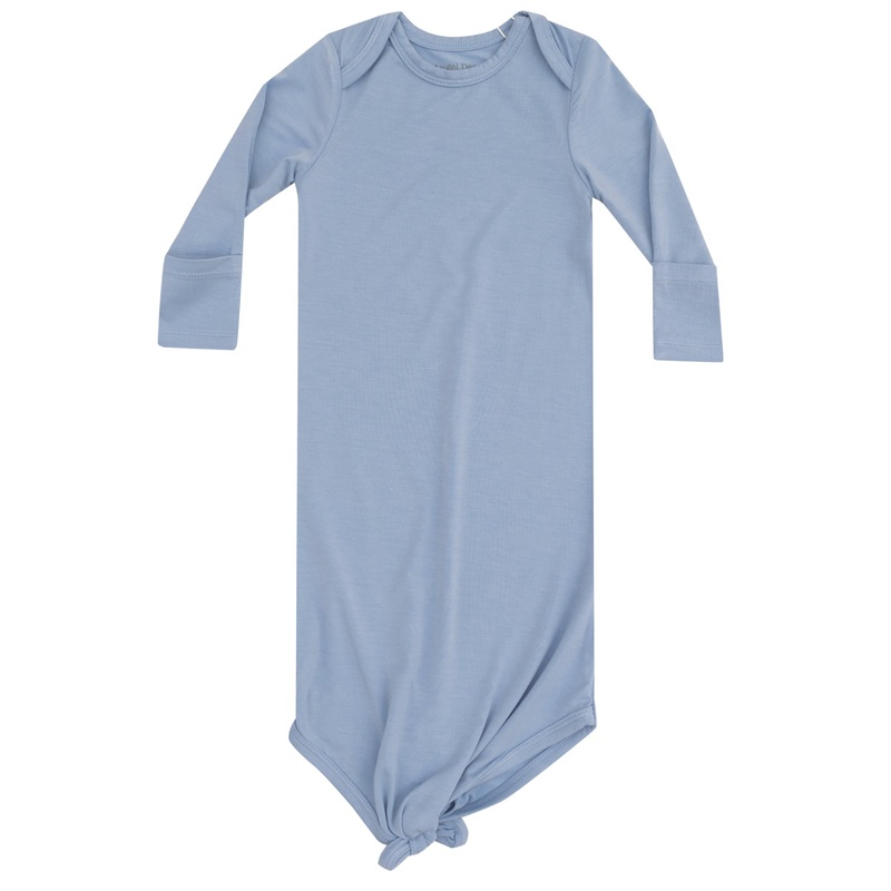Knotted Gown – Solid Kentucky Blue