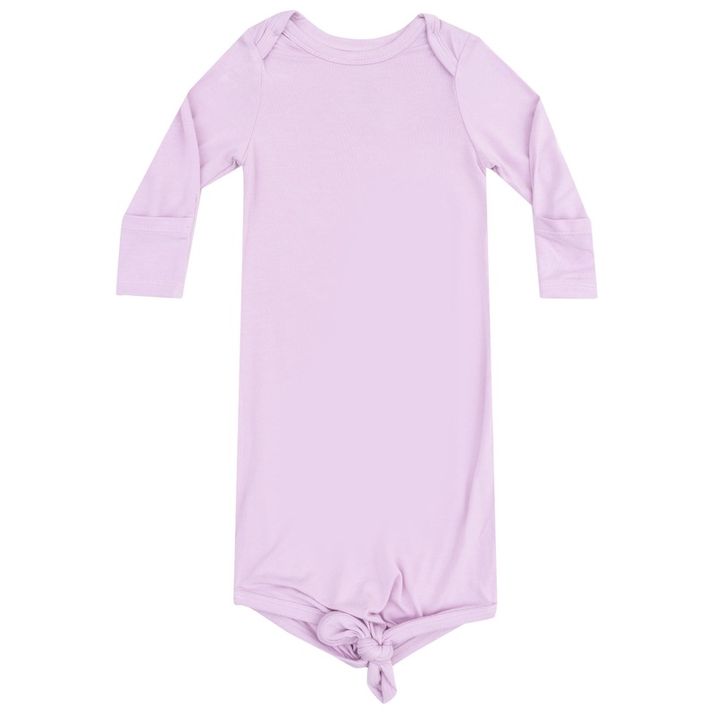 Knotted Gown – Solid Winsome Orchid