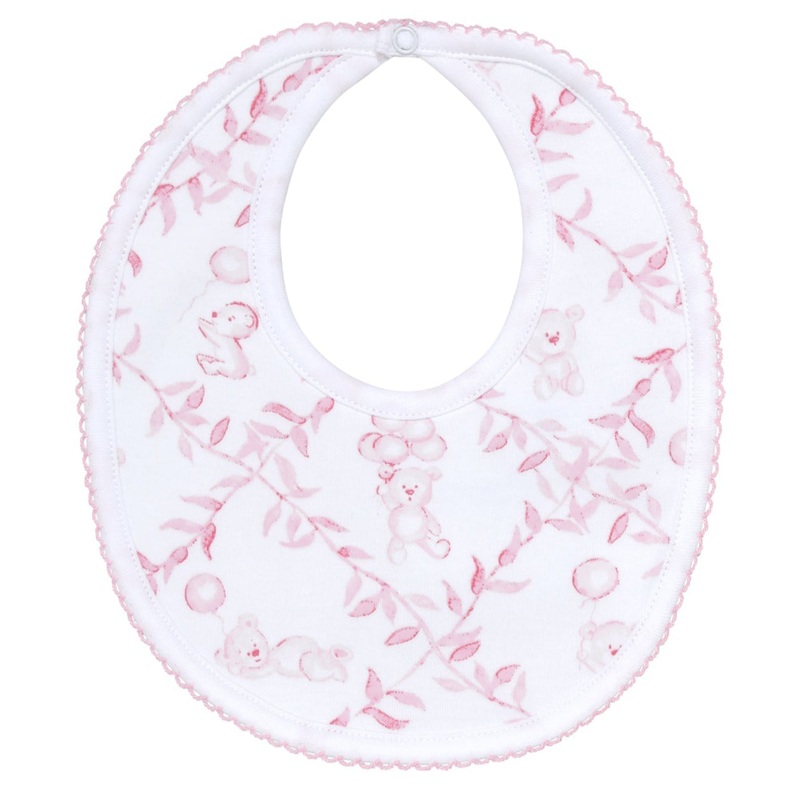 Pink Bears Trellace Bib
