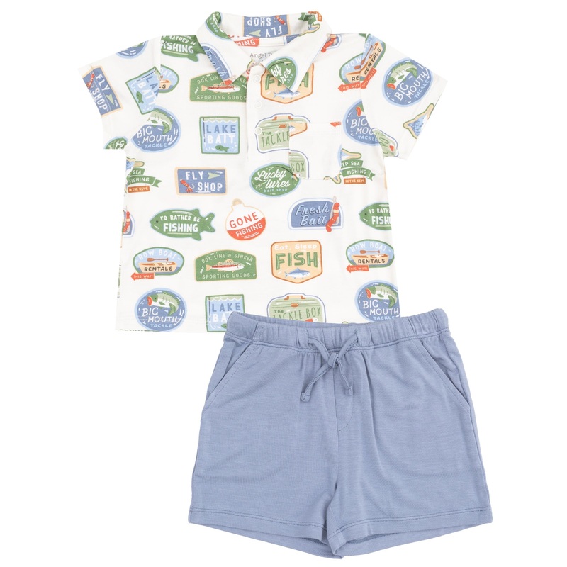 Polo Shirt & Short – Bait Shop Signage