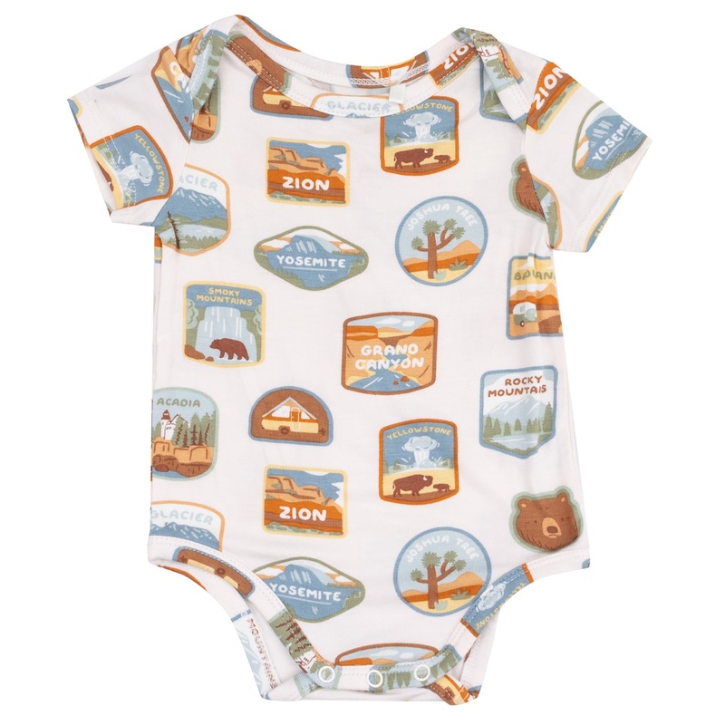 Short Sleeve Bodysuit – National Park Patches