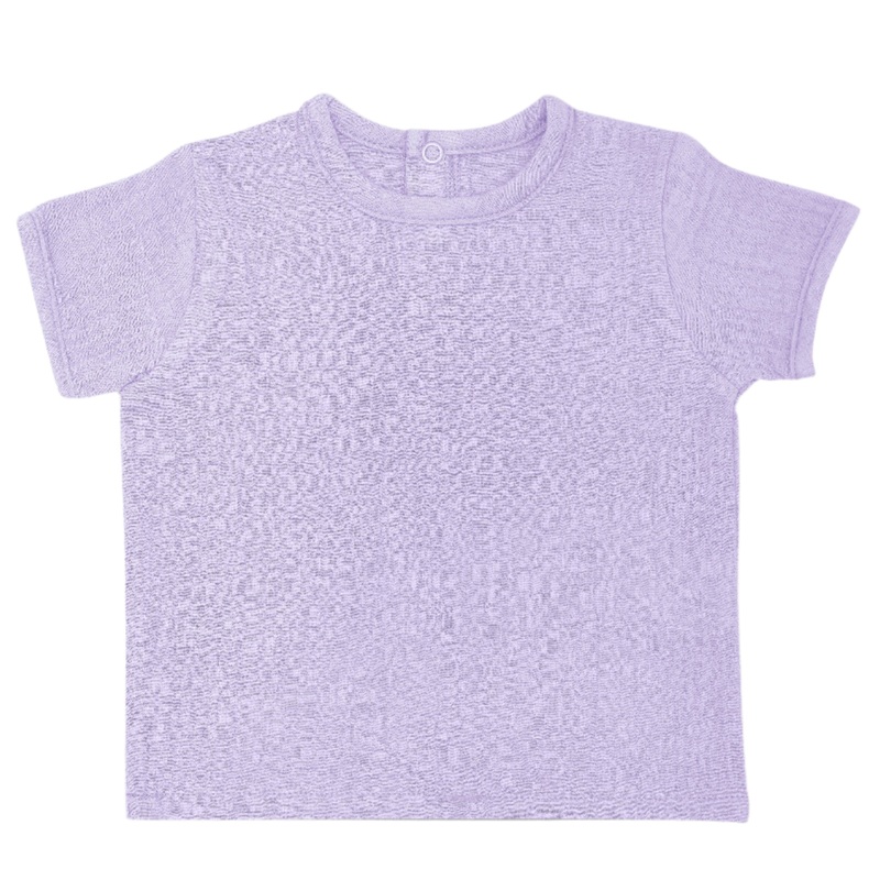 Muslin Short Sleeve Shirt – Lavender