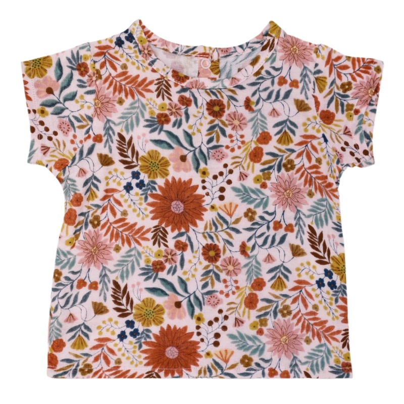Muslin Short Sleeve Shirt – Zinnia Bloom