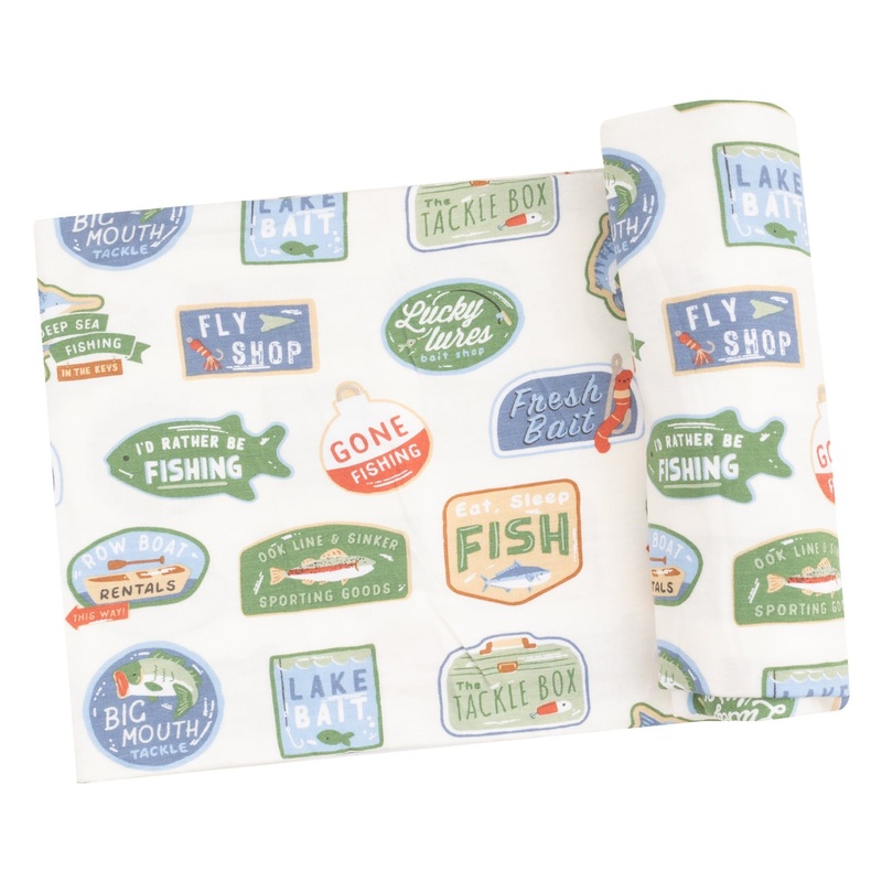 Swaddle Blanket – Bait Shop Signage