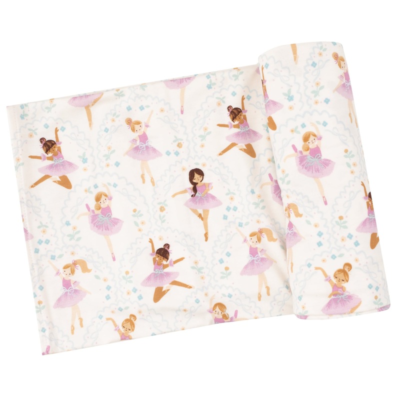 Swaddle Blanket – Bow Ballerinas