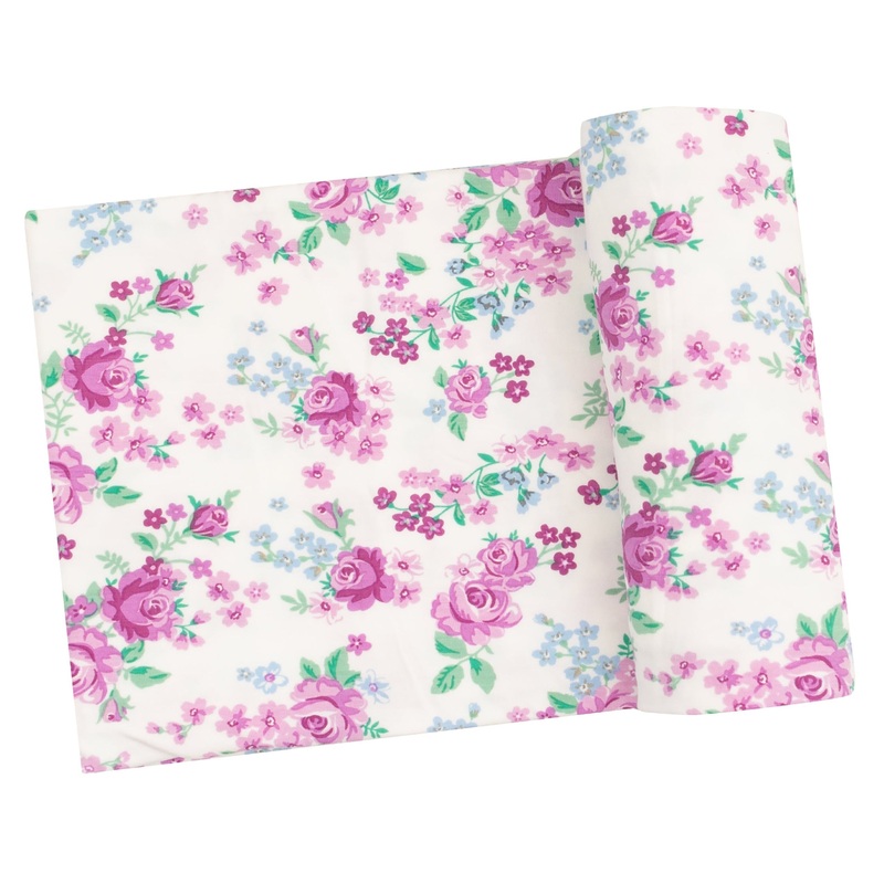 Swaddle Blanket – Cute Little Roses