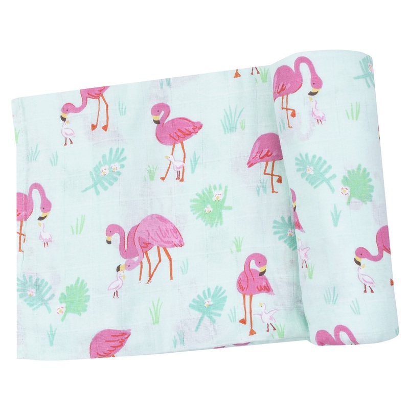 Swaddle Blanket – Flamingos