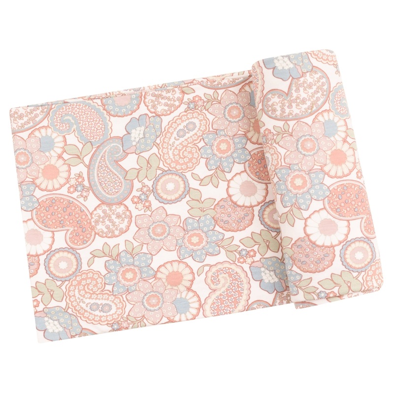 Swaddle Blanket – Folk Paisley