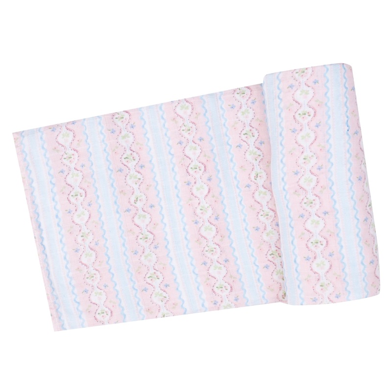 Swaddle Blanket – Ogee Floral