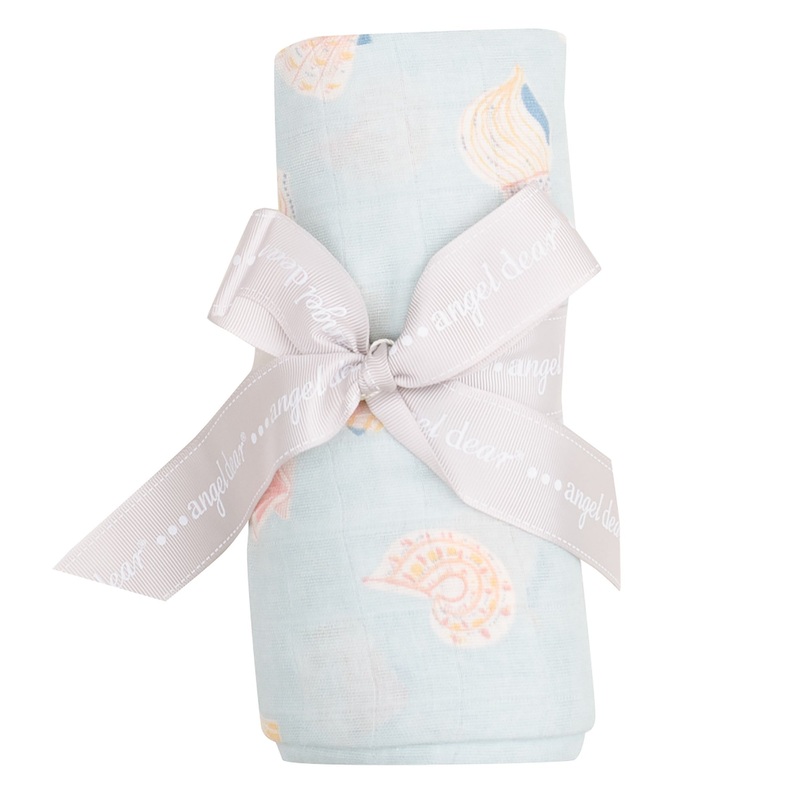 Swaddle Blanket – Pretty Seashells