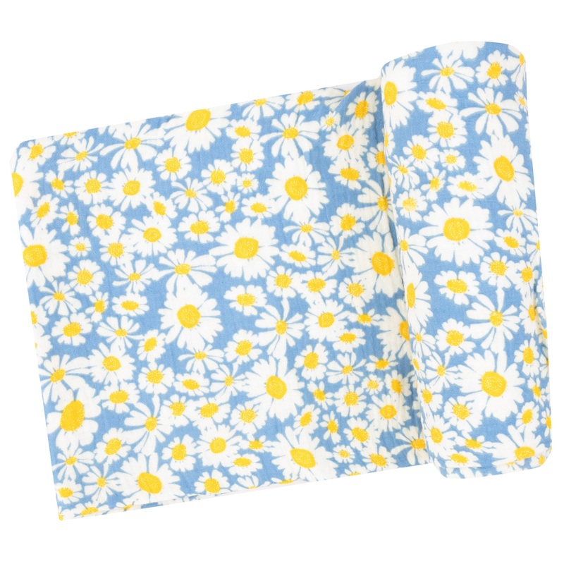 Swaddle Blanket – Shasta Daisy