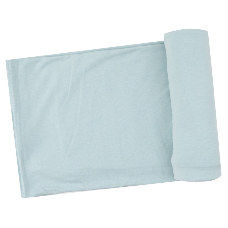 Swaddle Blanket – Solid Cloud Blue