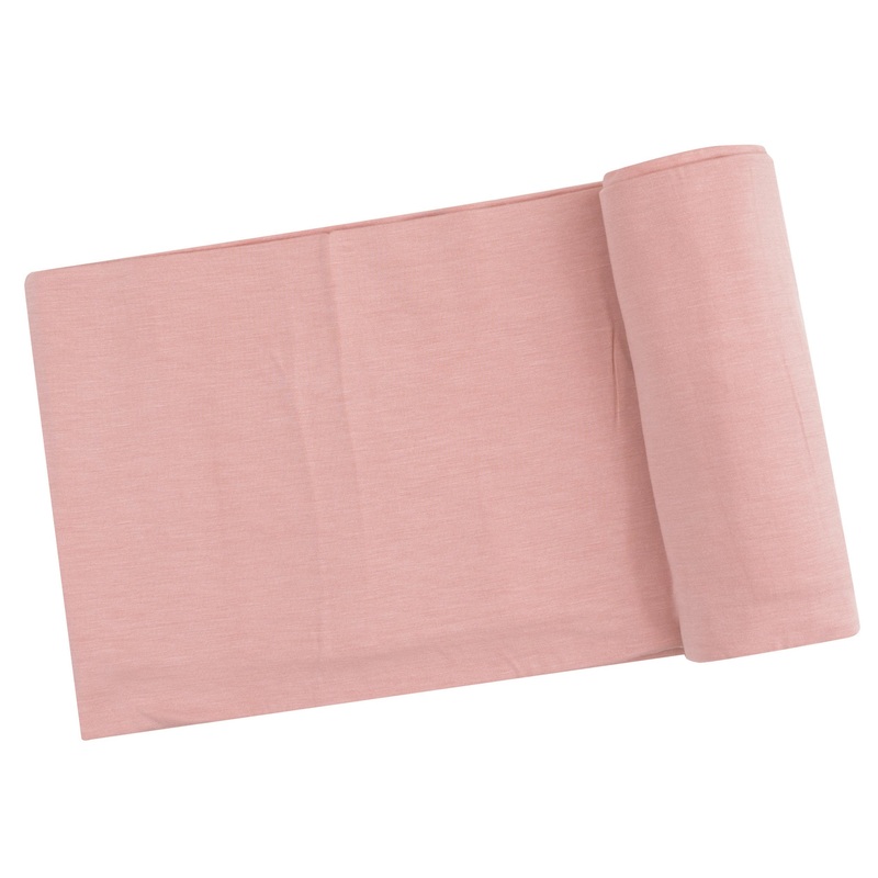 Swaddle Blanket – Solid Mellow Rose