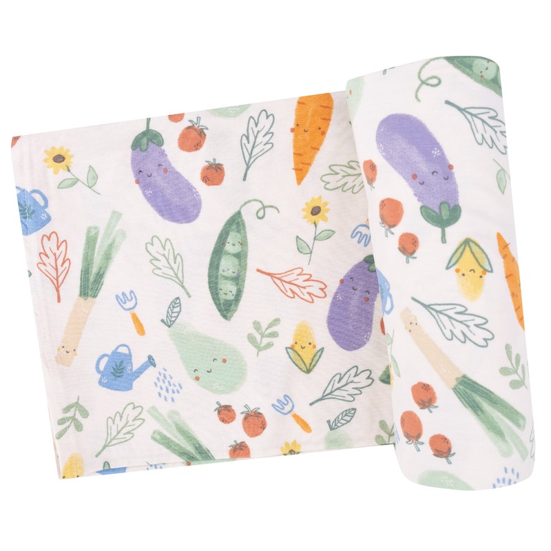 Swaddle Blanket – Veggie Patch