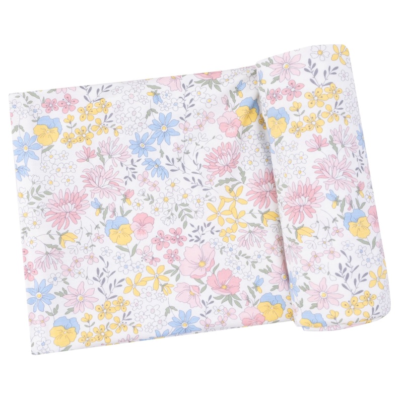 Swaddle Blanket – Viola Floral