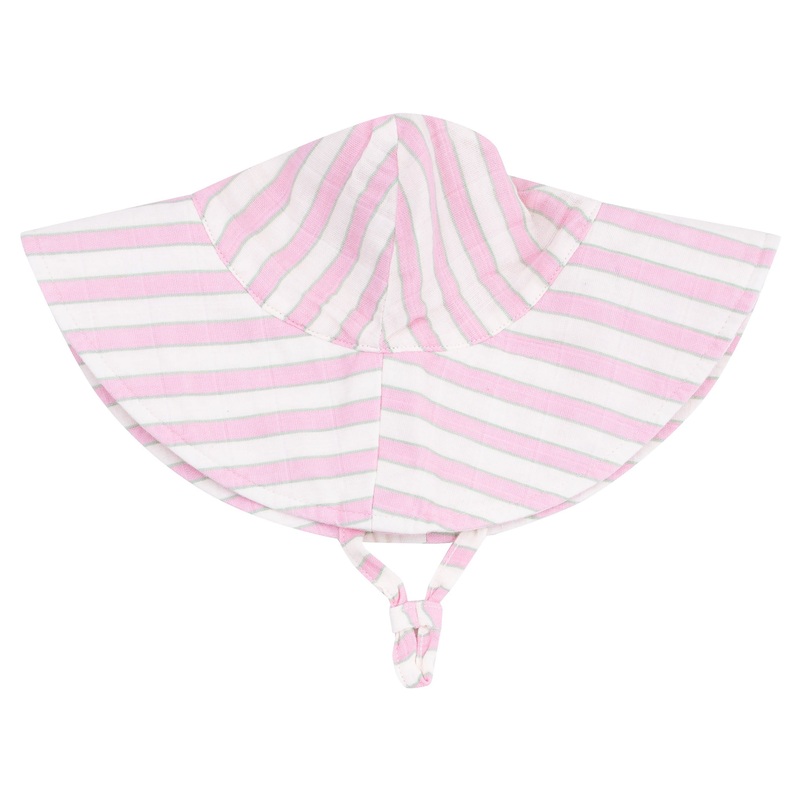 Wide Brim Sunhat – Candy Stripe