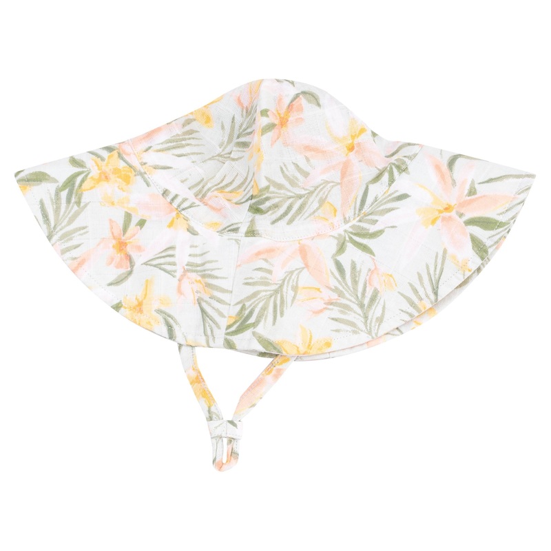 Wide Brim Sunhat – Island Floral
