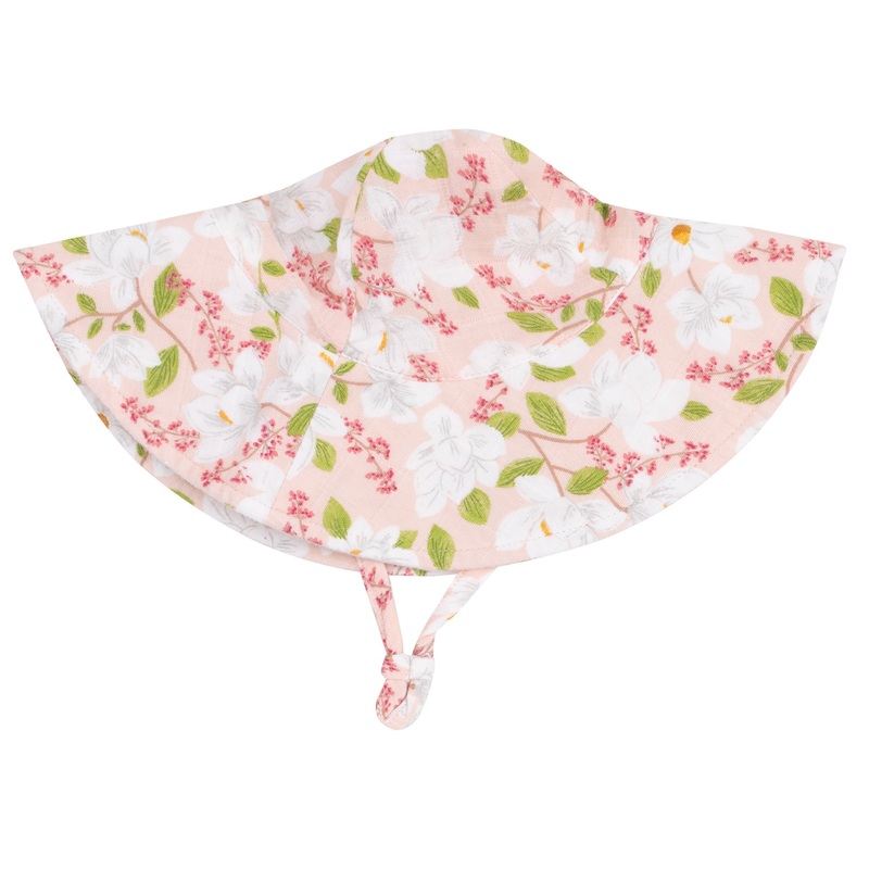 Wide Brim Sunhat – Magnolias