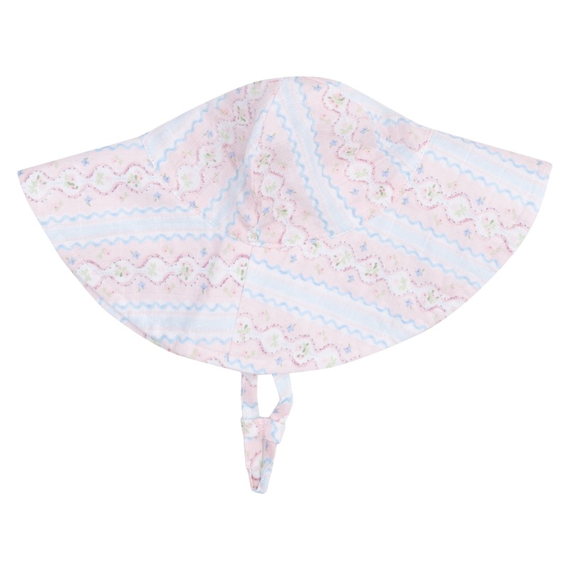 Wide Brim Sunhat – Ogee Floral