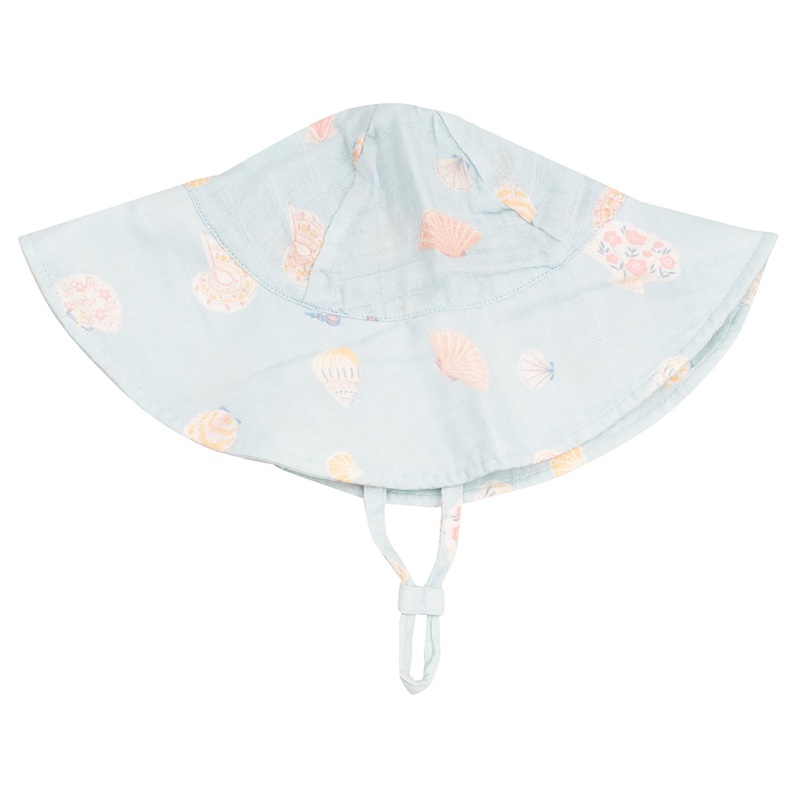 Wide Brim Sunhat – Pretty Seashells