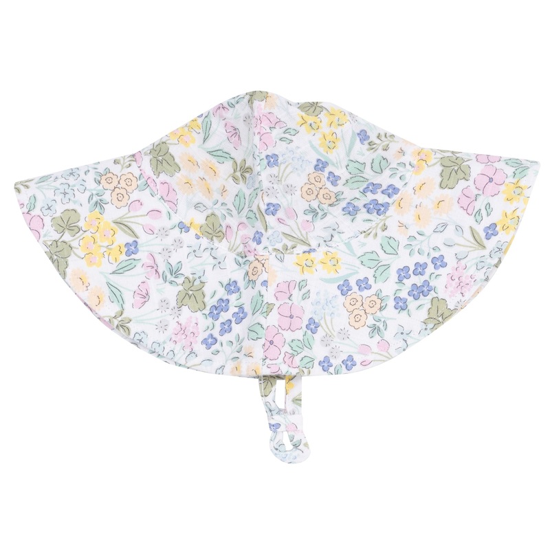 Wide Brim Sunhat – Samantha Floral