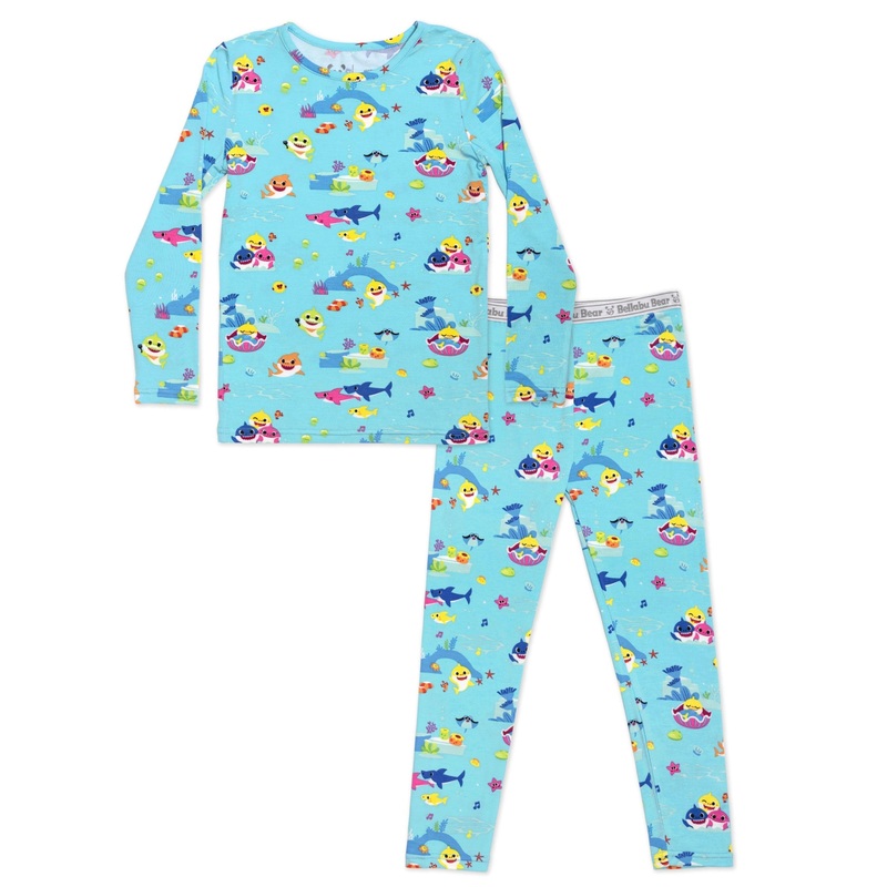 Baby Shark Bamboo Kids Pajamas