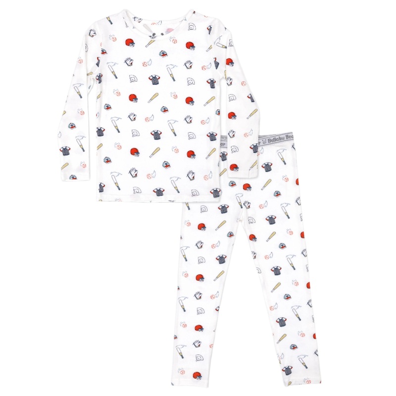Baseball Bamboo Kids Pajamas