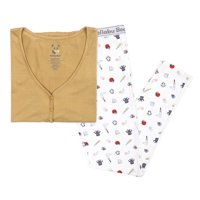 Baseball Bamboo Women’s Pajama Set