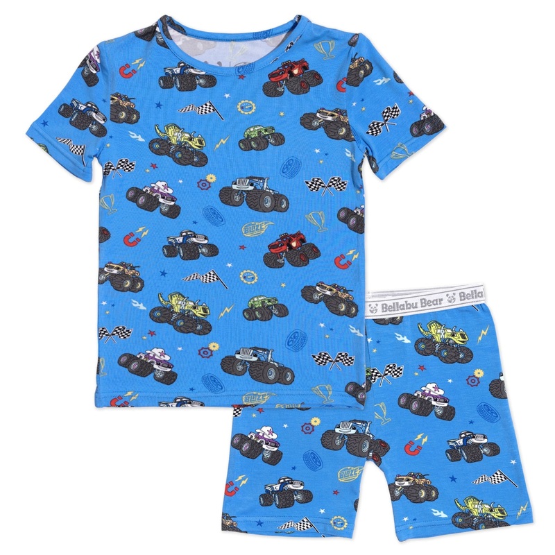 Blaze and the Monster Machines Bamboo Kids Pajama Short Set