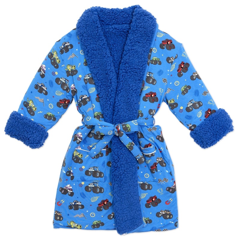 Blaze and the Monster Machines Bamboo Kids Sherpa Robe