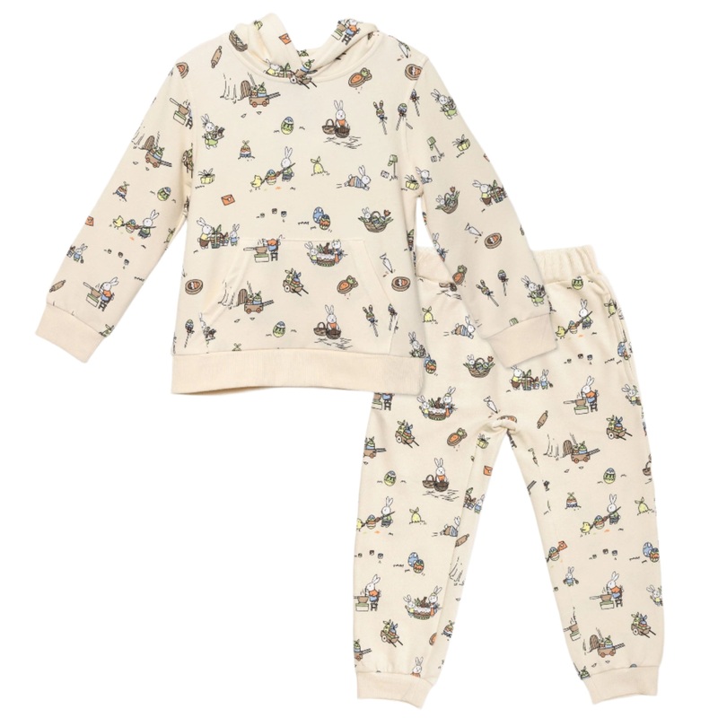 Bunny Workshop French Terry Kids Daywear Jogger Set