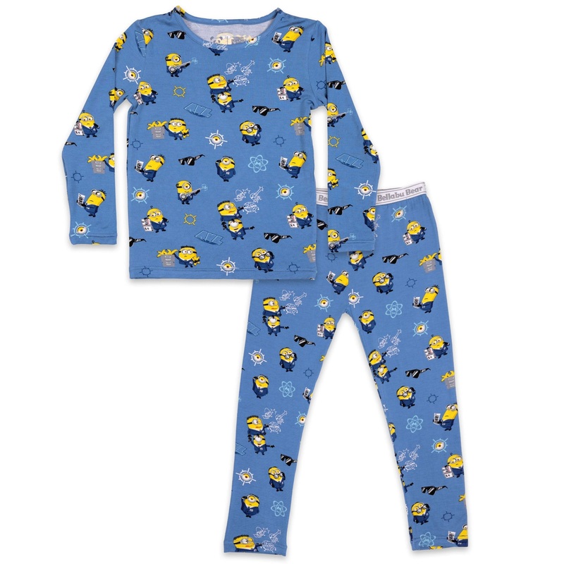 Despicable Me 4: Minions Anti-Villain League Bamboo Kids Pajamas