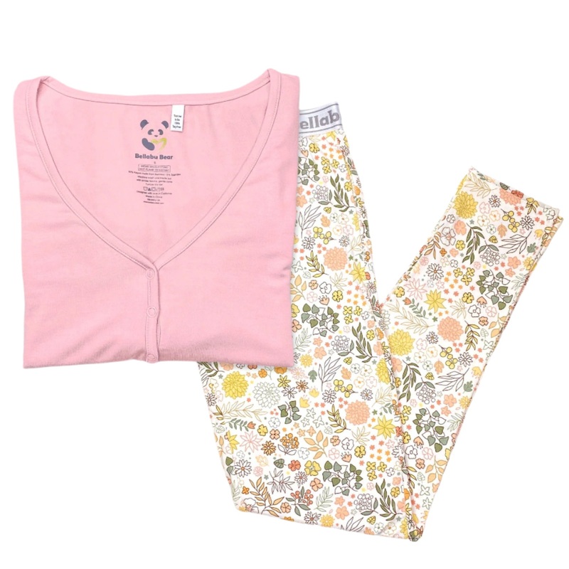 Fall Floral Bamboo Women’s Pajama Set