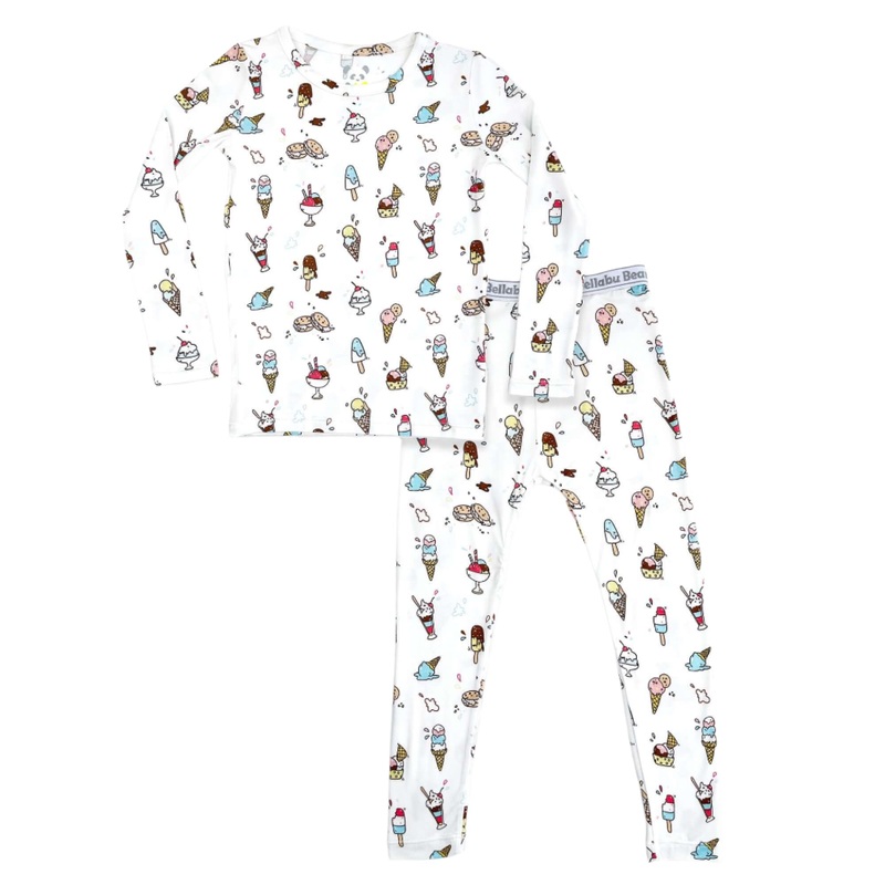 Ice Cream Bamboo Kids Pajamas