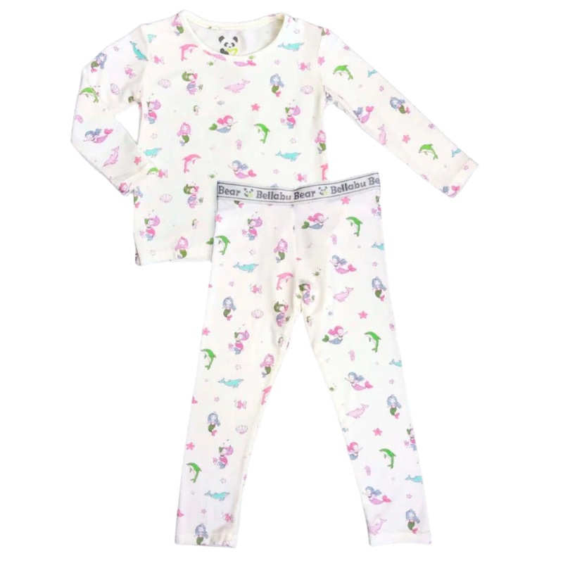 Mermaid Bamboo Kids Pajamas