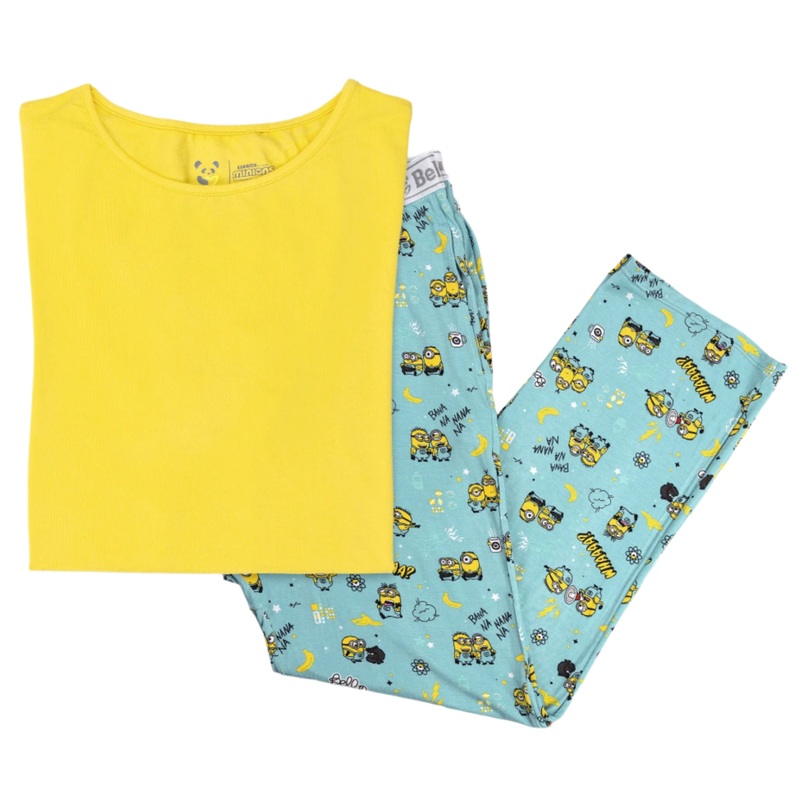 Minions Bello Banana Bamboo Men’s Pajama Set