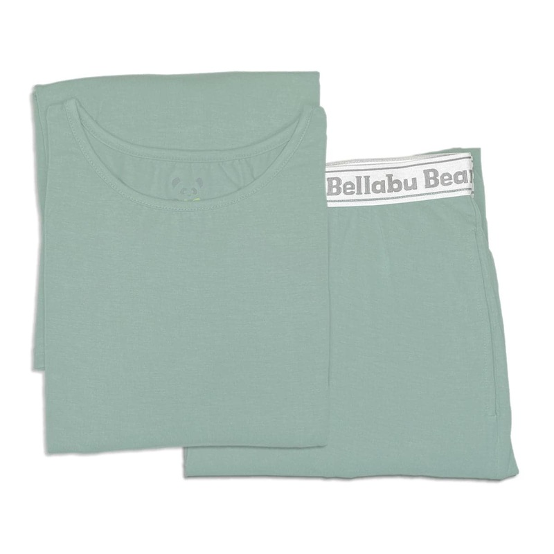 Misty Green Bamboo Men’s Pajama Set
