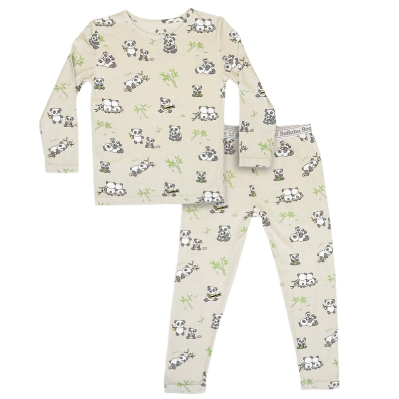 Panda Bamboo Kids Pajamas