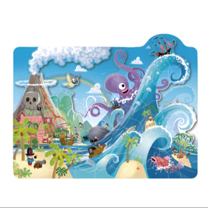 Pirate Magnetic Puzzle – 48 pieces