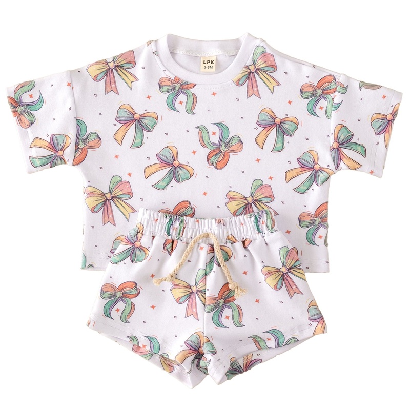 Shorts Set | Happy Bows