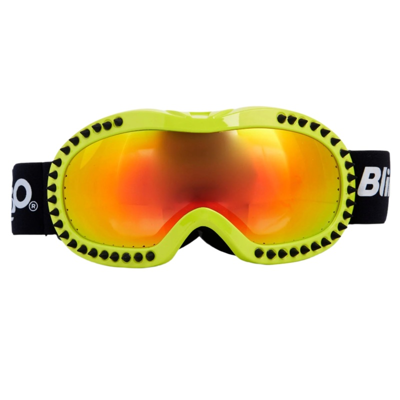 Icicle in Lime Kids’ Ski Goggles