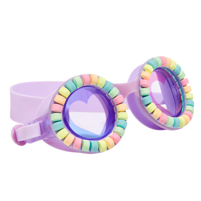 Lovely Lilac Pool Jewel Kids’ Swim Goggles