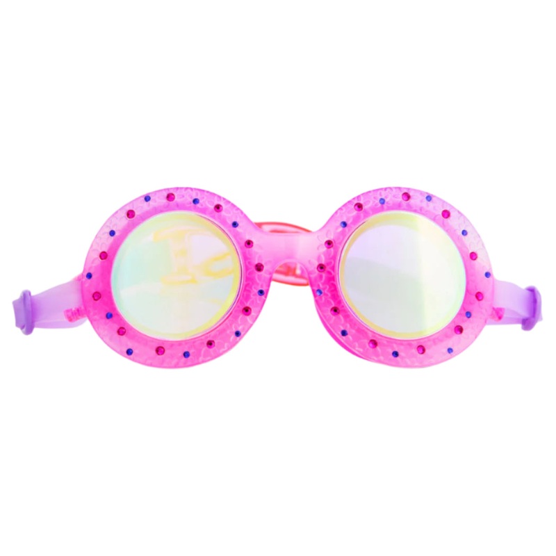 Morning Magenta Budding Flowers Girl Kids’ Swim Goggles