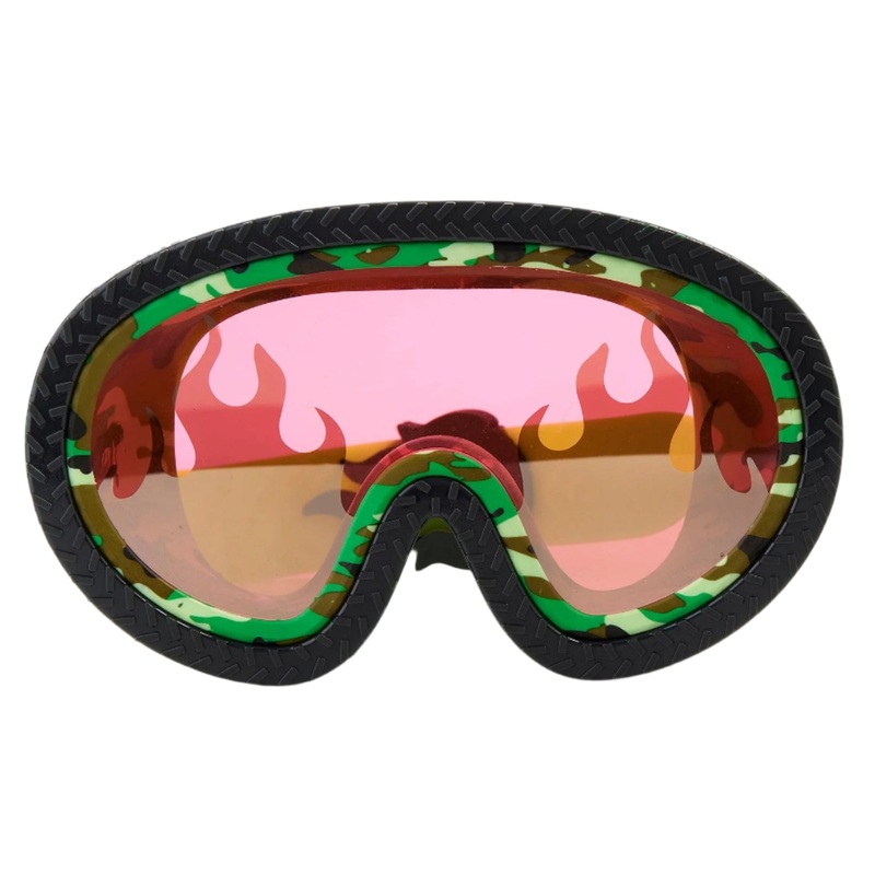 Muffler Car Show Swim Mask