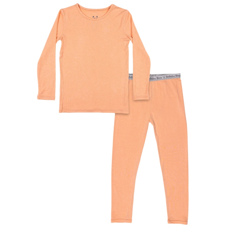 Peach Fuzz Bamboo Kids Pajamas