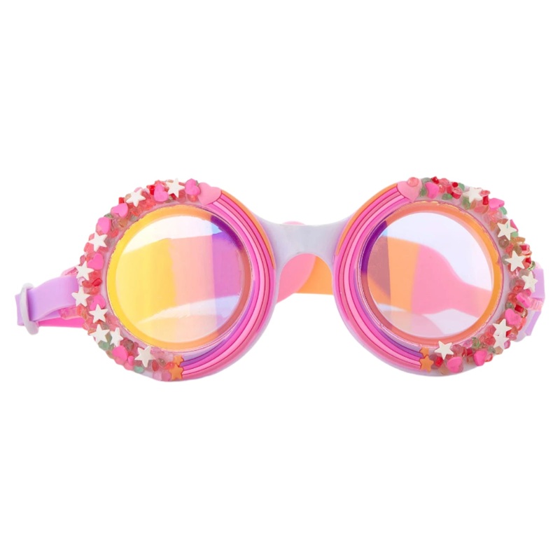 Pink Berry Cupcake Sprinkle Kids’ Swim Goggles