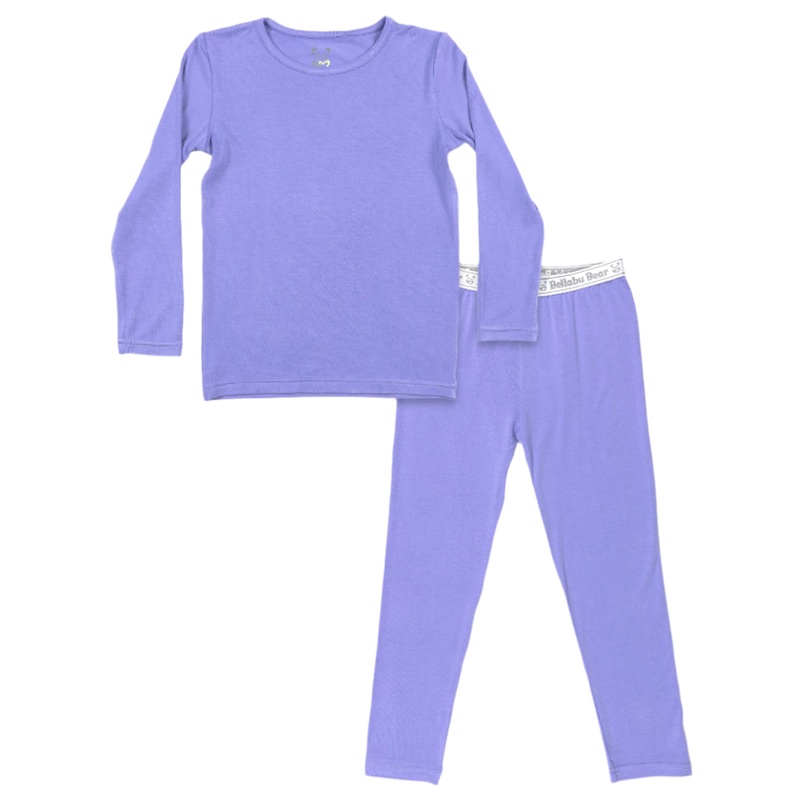 Poppin Purple Bamboo Kids Pajamas
